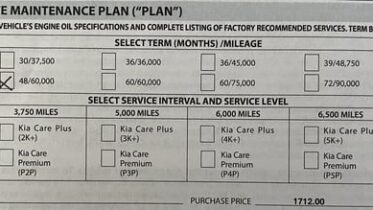 Kia Service Plan Worth It